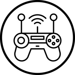 Remote Control Icon Style