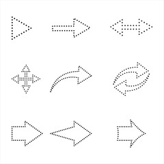 arrows and pointers set vector
