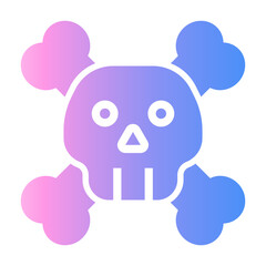 cyber attack Gradient icon