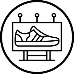 Shoe Marketing Icon Style