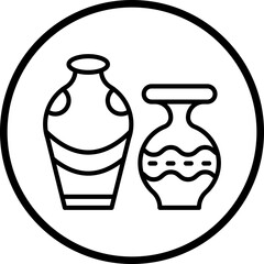 Pottery Ceramics Icon Style
