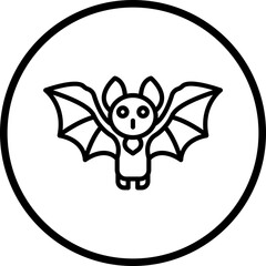 Bat Icon Style
