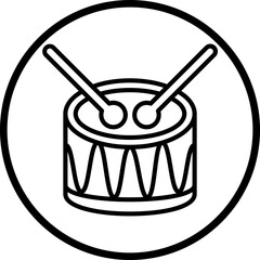 Drum Icon Style