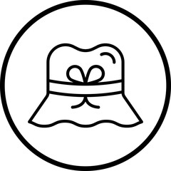Women Hat Icon Style