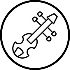 Violin Icon Style