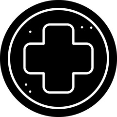 Obraz premium Medical Cross Icon