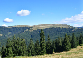 panorama of the mountains