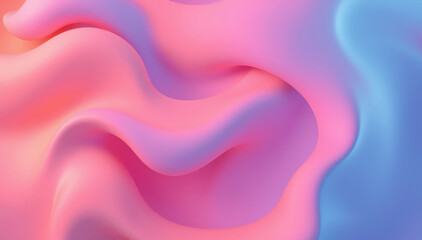Obraz premium Abstract Pink and Blue Wave Pattern Background