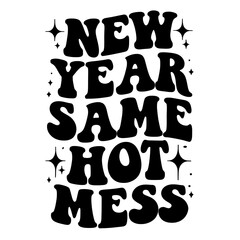  elegant Happy New Year glitter greeting card design
