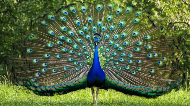 Indian peafowl are a species in a group of birds called pheasants. The males are called peacocks, while the females are called peahens. Together, they are peafowl
