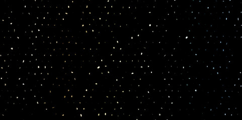 Abstract dots in the shape of is simply designed on this modern black background.