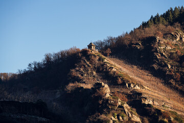 Michaelskapelle, Mayschoß, Ahrtal, Herbst 2024