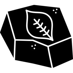 Fossilized Leaf Icon