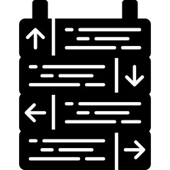 Wayfinding Signage Icon