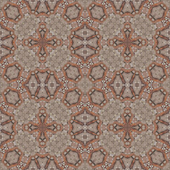 seamless abstract square pattern. texture symmetrical kaleidoscope. background creative