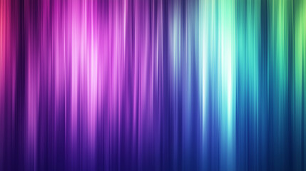 Vibrant multicolored abstract light streaks on vertical display