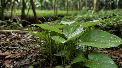the river in the forest