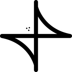 Hyperbolic Cosecant Icon