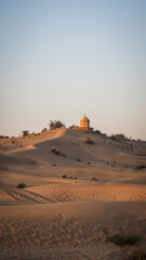 The landscape of Thar Desert in Rajasthan, India