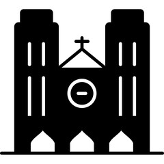 Notre Dame Cathedral Icon