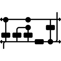 Long Short-Term Memory (LSTM) Icon