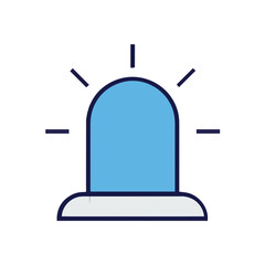 Warning attention icon symbol vector image Illustration