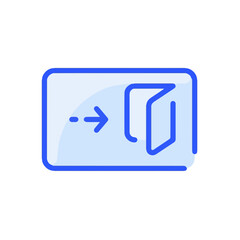 Warning attention icon symbol vector image Illustration