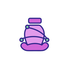 Warning attention icon symbol vector image Illustration