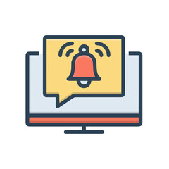 Warning attention icon symbol vector image Illustration