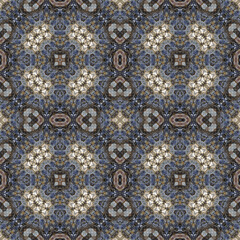 seamless abstract square pattern. texture symmetrical kaleidoscope. background creative