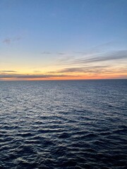 Twilight Over the Endless Ocean