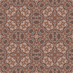 seamless abstract square pattern. texture symmetrical kaleidoscope. background creative