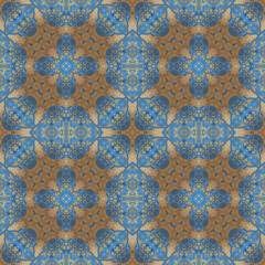 seamless abstract square pattern. texture symmetrical kaleidoscope. background creative
