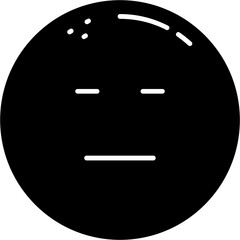 Expressionless Face Icon