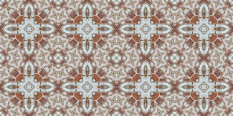 seamless abstract banner pattern. texture symmetrical woven. background creative