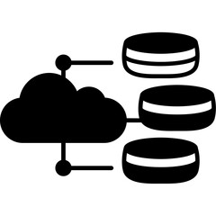 Cloud Load Balancer Icon