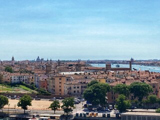 Aerial View of Venice&rsquo;s Historic Waterfront