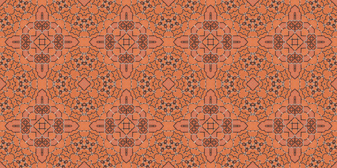 seamless abstract banner pattern. texture symmetrical woven. background creative