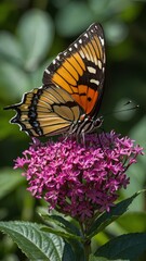 butterfly on flower