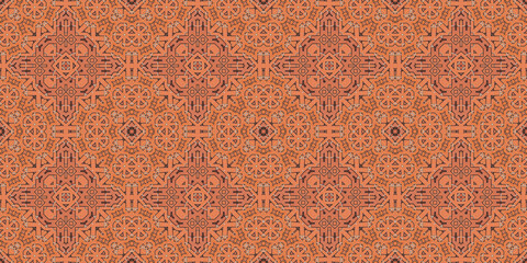 seamless abstract banner pattern. texture symmetrical woven. background creative