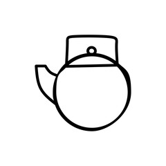 Simple Set of Coffee and Tea Related Vector Line