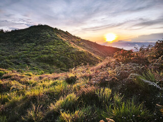 Beautiful Golden Sunrise on the Mount
