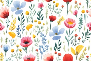 floral seamless pattern
