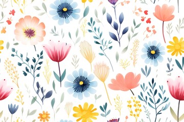 floral seamless pattern
