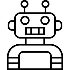 Fototapeta premium Robot Icon