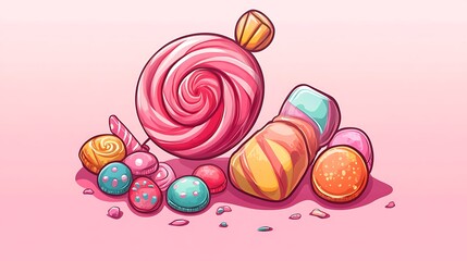 Beautiful food illustrations