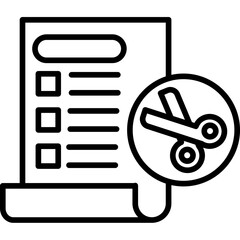 Tax Paper Icon