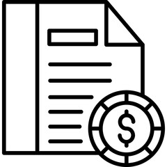 Taxes Book Icon