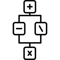 Obraz premium Logic Icon