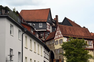 Naklejka premium Haeuser in Kronach